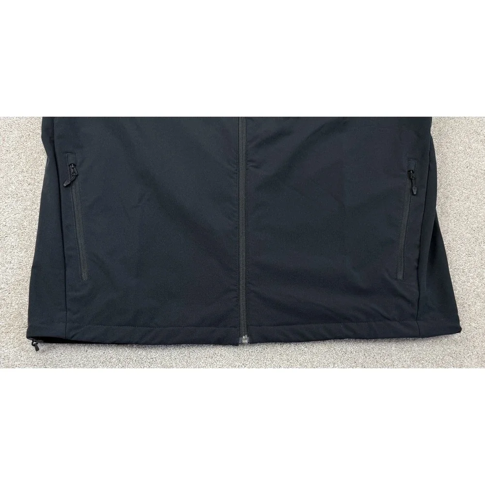 Marmot Tempo Full Zip Men's XL Softshell Hiking Active Running Vest Black Logo
